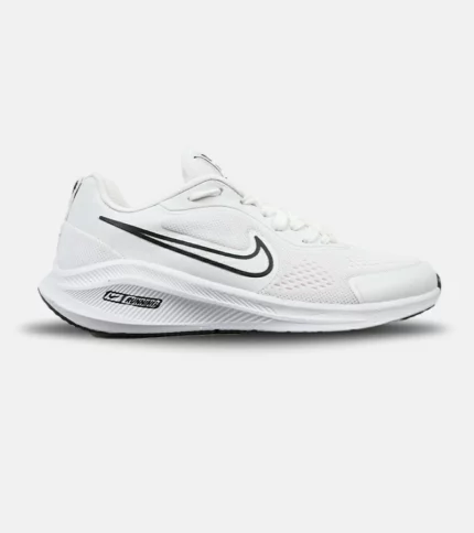 کفش کتانی مردانه و زنانه سفید مشکی نایک NIKE PEGASUS V10 مدل 4707