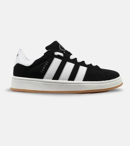 کفش کتانی مردانه و زنانه مشکی سفید ADIDAS Campus مدل 4238