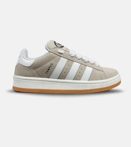کفش کتانی مردانه و زنانه سفید کرم ADIDAS Campus مدل 5318