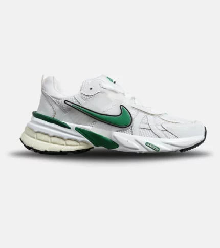کفش کتانی مردانه و زنانه سفید سبز Nike cushlon مدل 5893