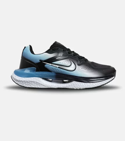 کفش کتانی مردانه و زنانه مشکی سفید آبی NIKE Precision V1 مدل 6107
