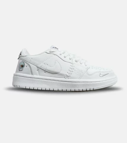 کفش کتانی مردانه و زنانه سفید نایک NIKE jordan Vodoo مدل 6185