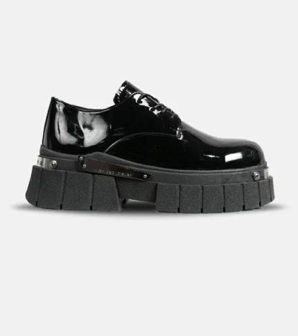 کفش کتانی مردانه ورنی BERSHKA مدل 6416