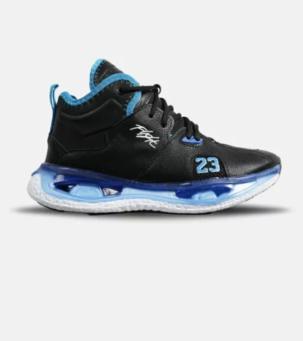 کتانی ساقدار زنانه و مردانه مشکی آبی Nike air jordan 23 مدل 6639