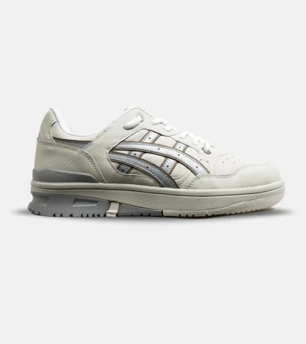 کفش کتانی مردانه کرم طوسی ASICS TIGER RUNNER II مدل 6694