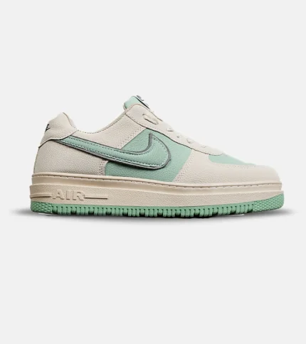 کفش مردانه و زنانه کرم سبز NIKE AIR FORCE مدل 6987