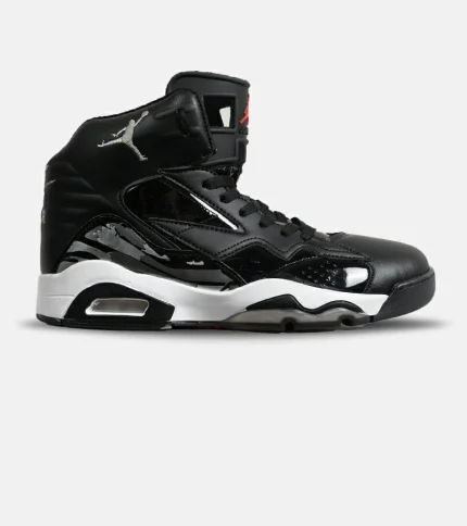 کفش کتانی ساقدار مردانه مشکی Nike air jordan 6 مدل 7067